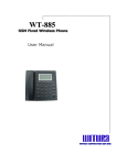 WT-885 GSM Fixed Wireless Phone