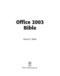Office 2003 Bible