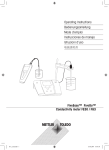 Operating Instructions Bedienungsanleitung Mode d`emploi