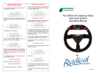 The SWIS10-R Steering Wheel Instrument System Operating