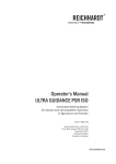 Operator`s Manual ULTRA GUIDANCE PSR ISO