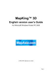 MapKing™ 3D