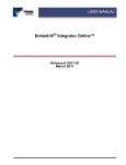Embed-It! Integrator Online