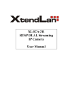 XL-ICA-311 RTSP DUAL Streaming IP Camera User Manual