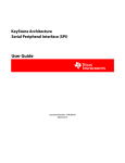 Serial Peripheral Interface (SPI) for KeyStone Devices User`s Guide