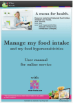 User manual - Que Manger