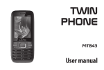 User manual TWIN PHONE - Media