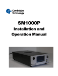 SM1000P - Cambridge Technology