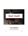 User Manual - Real Audit