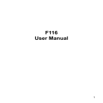 F116 User Manual