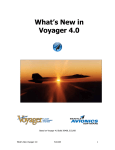 What`s New in Voyager 4.0 - Seattle Avionics Software