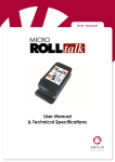 Micro Rolltalk P7 - manual