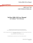 NuTiny-SDK-120 User Manual