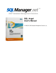 EMS SQL Angel Administration console - User manual