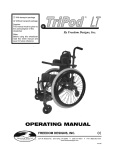 Operating Manual - Freedom Designs