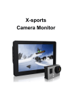 X-sports Camera Monitor