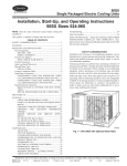 Installation, Start-Up, and Operating Instructions