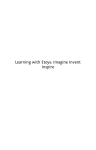 Learning with Etoys: Imagine Invent Inspire (I3)