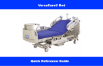 VersaCare® Bed Quick Reference Guide - Hill-Rom