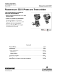 Rosemount 3051 Pressure Transmitter