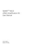 SMART™ RACE cDNA Amplification Kit User Manual