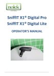SniffIT X1® Digital Pro SniffIT X1® Digital Lite