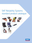 SKF Reliability Systems standard product catalogue