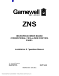 Gamewell ZNS Installation & User Manual