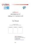 LITEMAX DLF/DLH1236 V2 1000nits 12.1” LED B/L LCD User Manual