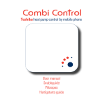 User manual Snabbguide Pikaopas Hurtigstarts guide Toshiba heat