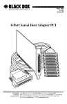 8-Port Serial Host Adapter PCI