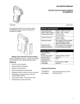 VersaPoint RS-232 Communications Module IC220BEM232, GFK