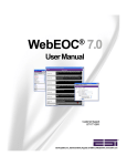 ESI WebEOC 7.0 User Manual