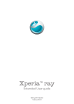 Xperia™ ray User guide
