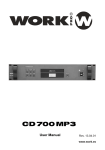 User Manual - WORK PRO Audio