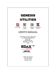 EDAX Utilities  - Center for Microscopy and Image