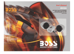 BOSS® 3" 2-Way Motorcycle/UTV 600W Speaker Kit