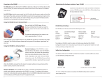 Using the CR1400 in a Universal Stand Using the CR1400 Out of a