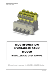 multifunction hydraulic bank mod09