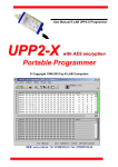 UPP2-X with AES encryption Portable Programmer
