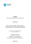 PerOMAS Thesis to obtain the Master of Science