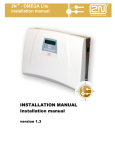 2N&reg; Omega Series - Instalation Manual