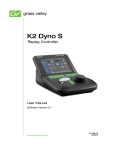 K2 Dyno S Replay Controller User Manual