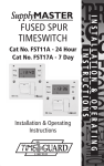 FUSED SPUR TIMESWITCH
