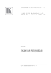 Kramer Yarden 4-C User Manual