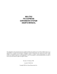 600-2702 pci express expansion system user`s manual