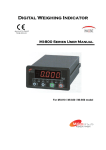 Digital Weighing Indicator MI