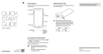 QUICK START GUIDE