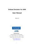 Embest Emulator for ARM User Manual