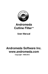 Andromeda Cutline Filter™ Andromeda Software Inc. www